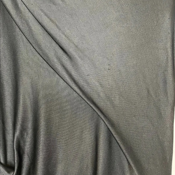 T Alexander Wang Shiny Ruched Stretch Draped Jersey Pencil Skirt BodyCon Dress S - Picture 6 of 11